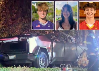 College student burned alive after Tesla Cybertruck doors malfunctioned, trapped her inside following crash: suit