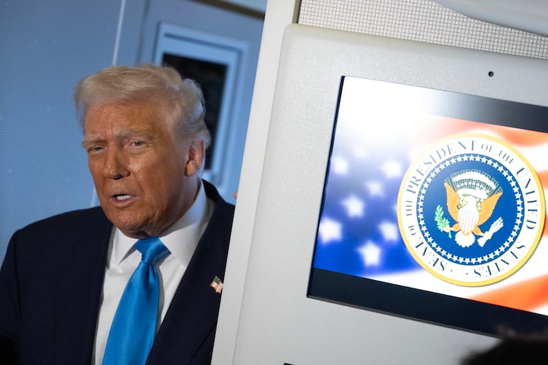 Trump "shows daily signs of mental decline and is mired in corruption," Soto said.