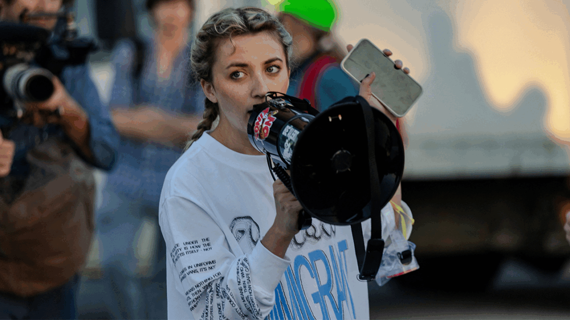 Democratic congressional candidate indicted in anti-ICE protest that turned violent in Illinois