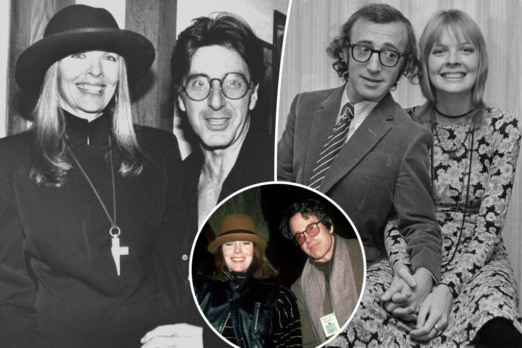 Diane Keaton’s Hollywood dating history: From Woody Allen to Al Pacino