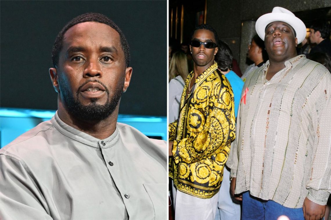 Diddy could be facing fresh criminal probe over alleged sex assault of man involved in Biggie masturbation claim