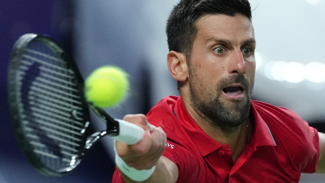 Djokovic sets up Shanghai Masters semifinal against No. 204-ranked Vacherot
