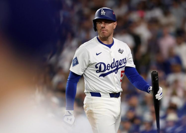 Dodgers’ offensive woes send them into a World Series tailspin with Game 5 loss