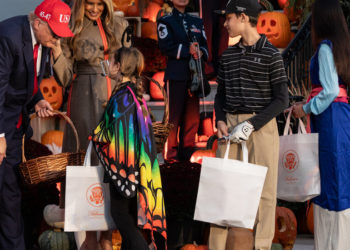 Donald and Melania Trump Dress Up for Halloween, as Themselves