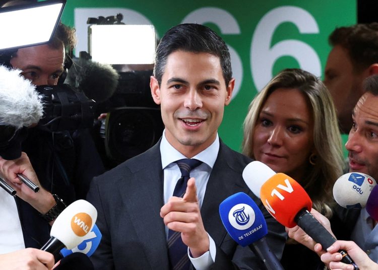 Dutch centrist Jetten claims victory in vote where far right lost ground