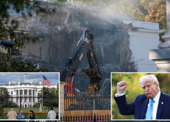 Entire White House East Wing will be demolished to make way for ballroom – as Trump reveals new price tag for the project