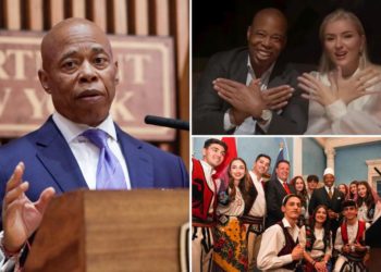 Eric Adams jets off to Albania after dropping out of NYC mayor’s race — and he’s not flying Turkish Airlines