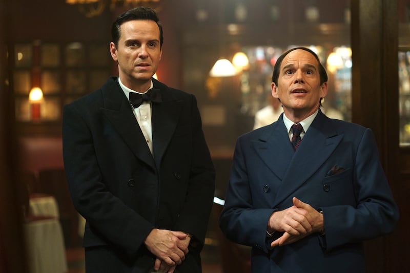 Andrew Scott and Ethan Hawke in Blue Moon.