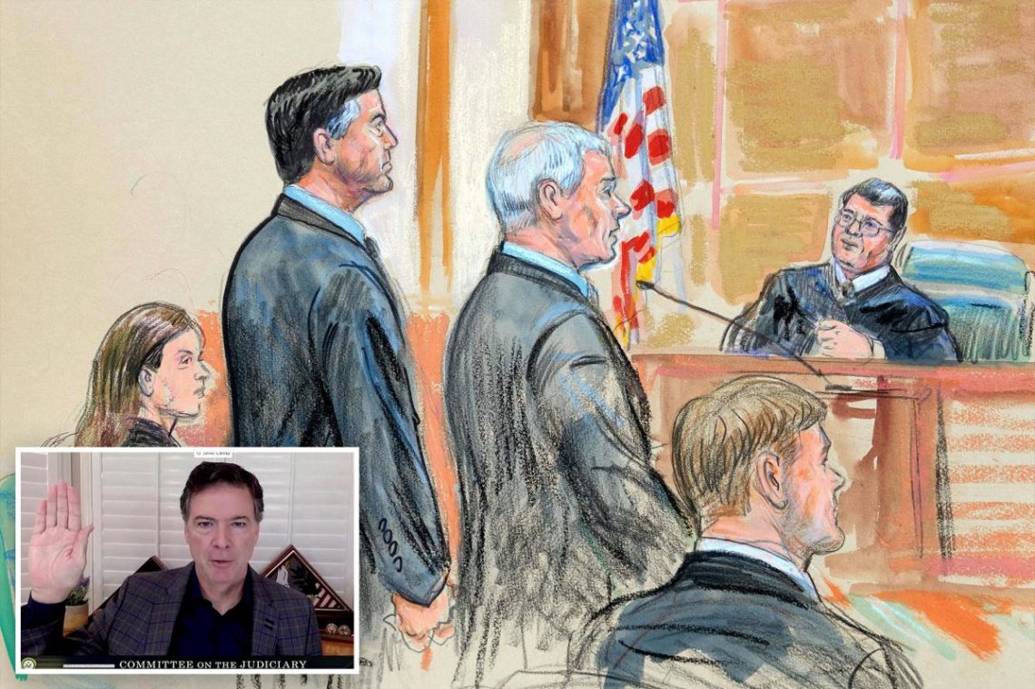 Ex-FBI boss James Comey wants lying to Congress indictment tossed, complains Sen. Ted Cruz’s questions were too long, confusing