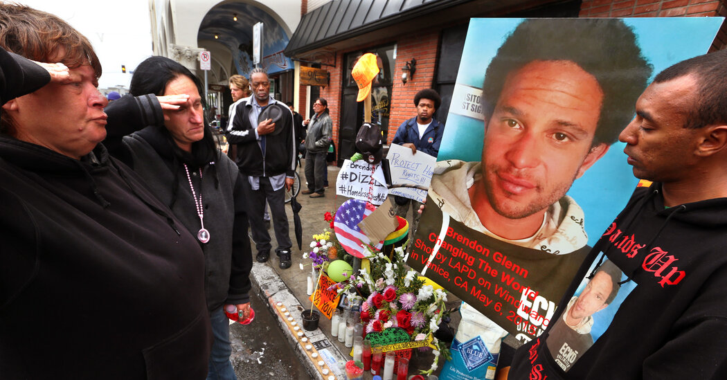 Ex-L.A.P.D. Officer Indicted in On-Duty Shooting of Unarmed Homeless Man