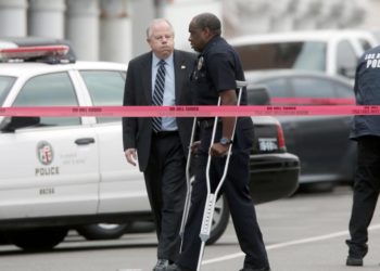 Ex-LAPD officer indicted on murder charge for on-duty killing of homeless man