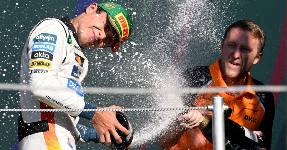 F1 Mexico City: Norris wins GP to take world championship lead from Piastri