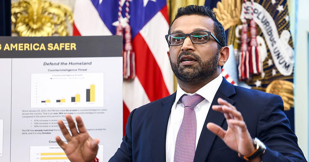 FBI Director Kash Patel plans travel to China in fentanyl crackdown effort