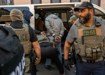 Fear and Anger Fill New York’s Canal Street After Immigration Raid