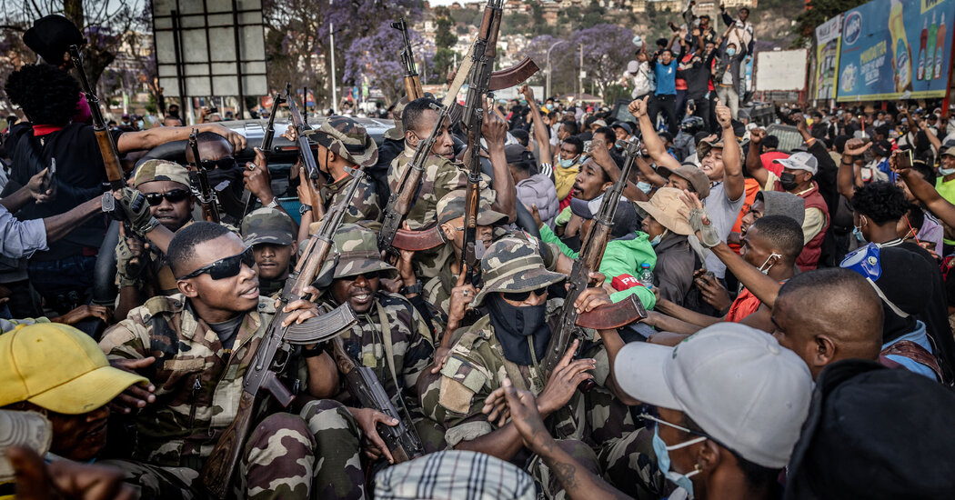 Fears of a Coup Rise in Madagascar as Army Unit Joins Protesters