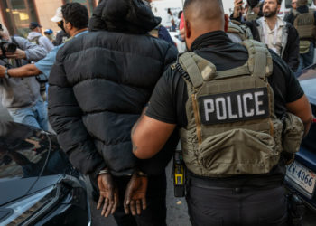 Federal Agents Stage Raid on Canal Street in New York City