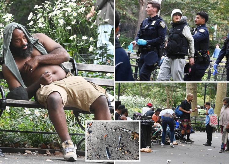Feds crack down on Washington Square Park’s brazen drug market with 19 arrests