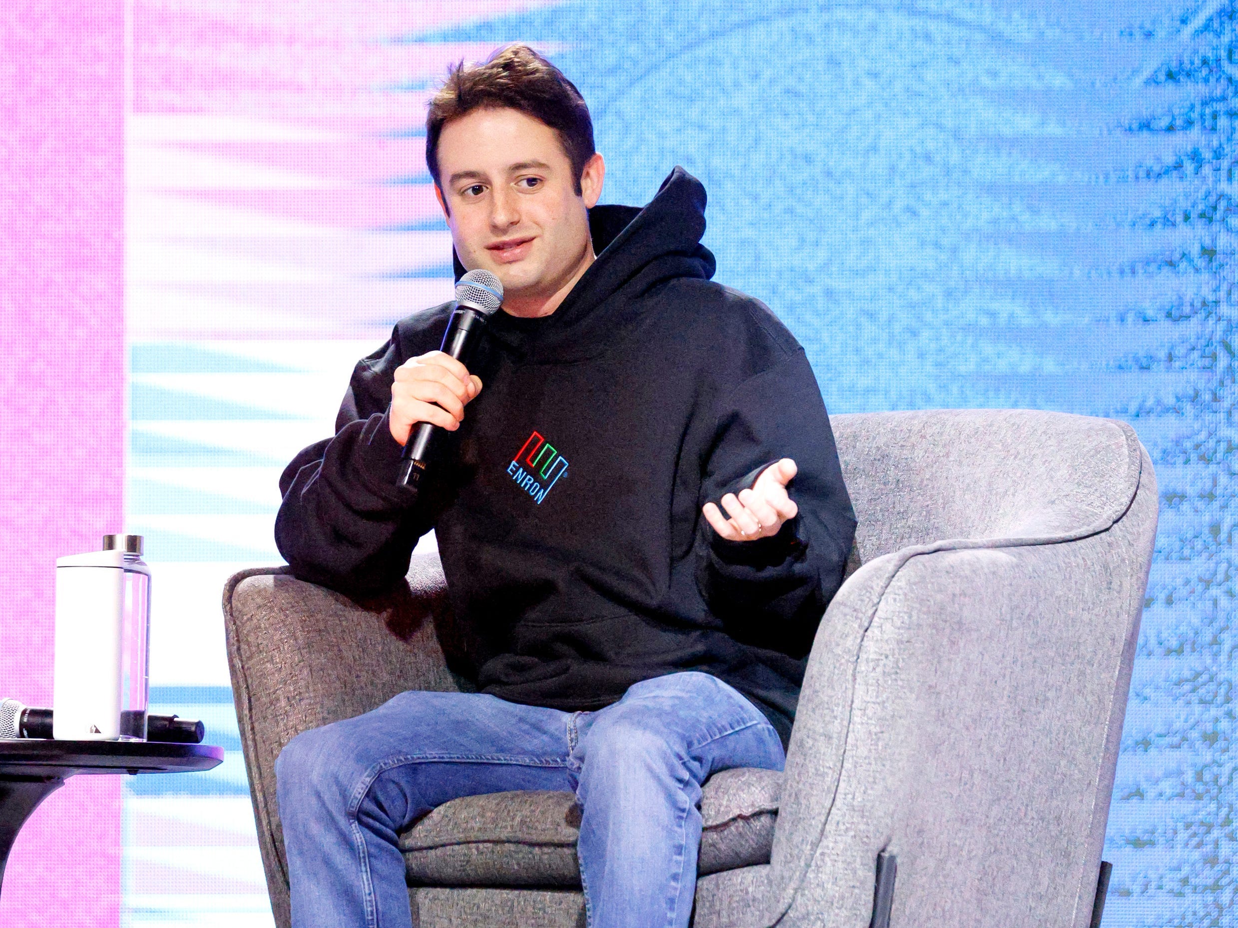 Figma CEO Dylan Field is pictured.