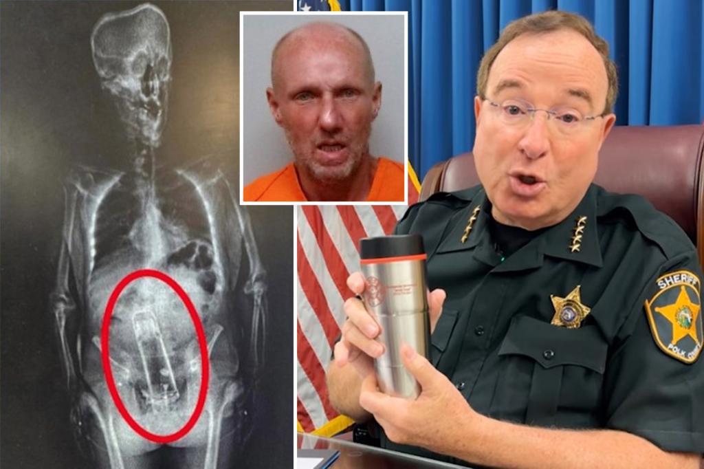Florida police discover large thermos shoved up repeat offender’s butt during his 26th arrest