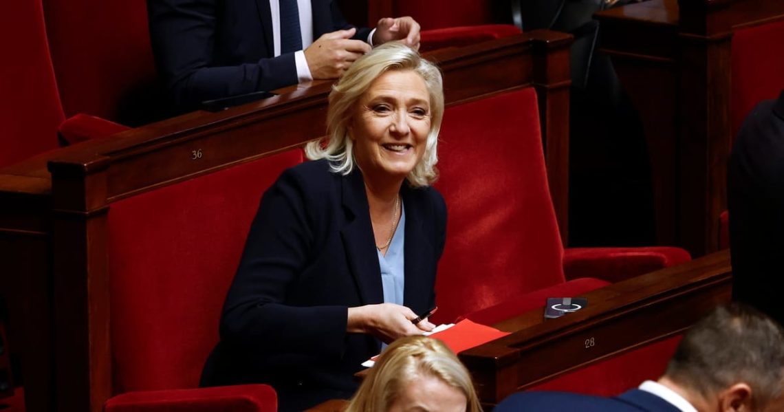 For first time ever, French parliament backs text pushed by Le Pen’s far right