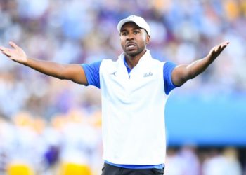 Former UCLA football players urge chancellor to remove athletic director Martin Jarmond