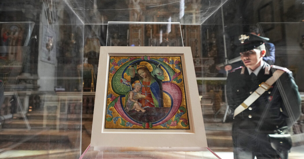 Four Decades After It Was Stolen, a Renaissance Treasure Returns to Rome
