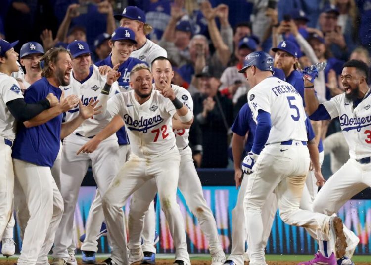 Freddie Freeman is Dodgers’ World Series walk-off hero again in 18-inning marathon win