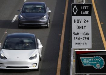 Free ride over for electric vehicles on the Long Island Expressway car pool lanes: ‘This sucks’