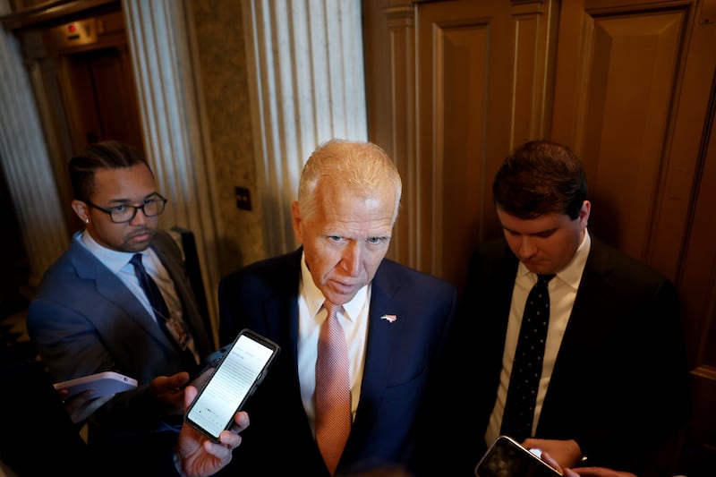 Sen. Thom Tillis slammed the Trump administration targeting blue states during the shutdown and warned it will make it harder for the Senate to reach compromises in the future.