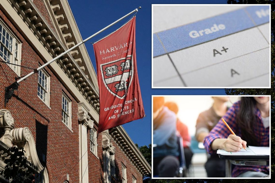 Harvard says it’s been giving away too many A grades to undergrad students