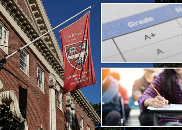Harvard says it’s been giving away too many A grades to undergrad students