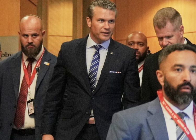 Hegseth orders the military to detail dozens of attorneys to the Justice Department, AP learns