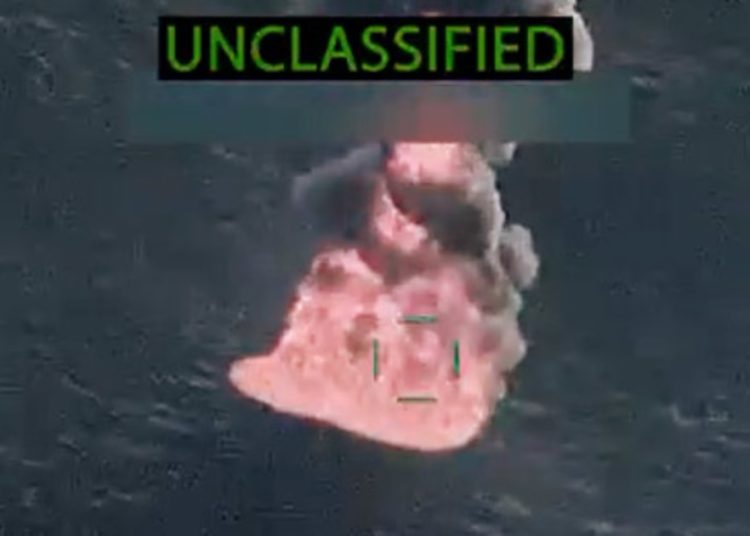 Hegseth says 14 people were killed in strikes on alleged drug-carrying boats in the Pacific Ocean