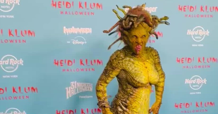 Heidi Klum Has Snakes Coming Out of Her Head (Don’t Look)