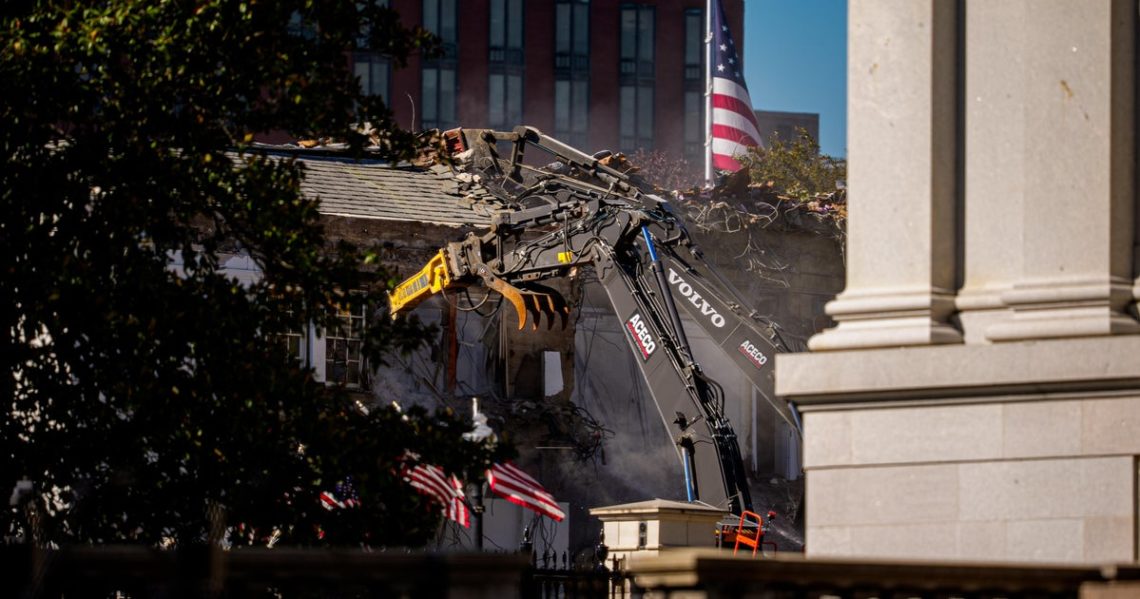 Here are the White House East Wing offices Trump is demolishing, sources say