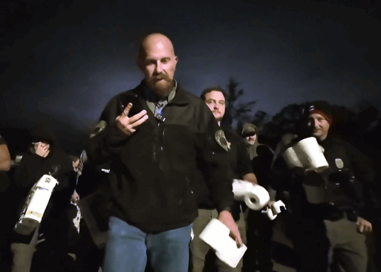 High schoolers spark good-natured Halloween prank war with local police