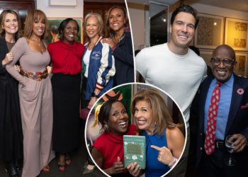 Hoda Kotb, Gayle King, Robin Roberts celebrate Deborah Roberts’ book