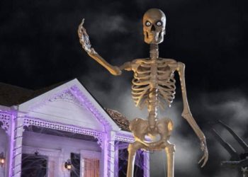 Home Depot’s 12-Foot Skeleton Is Back—And You Can Finally Buy It Again