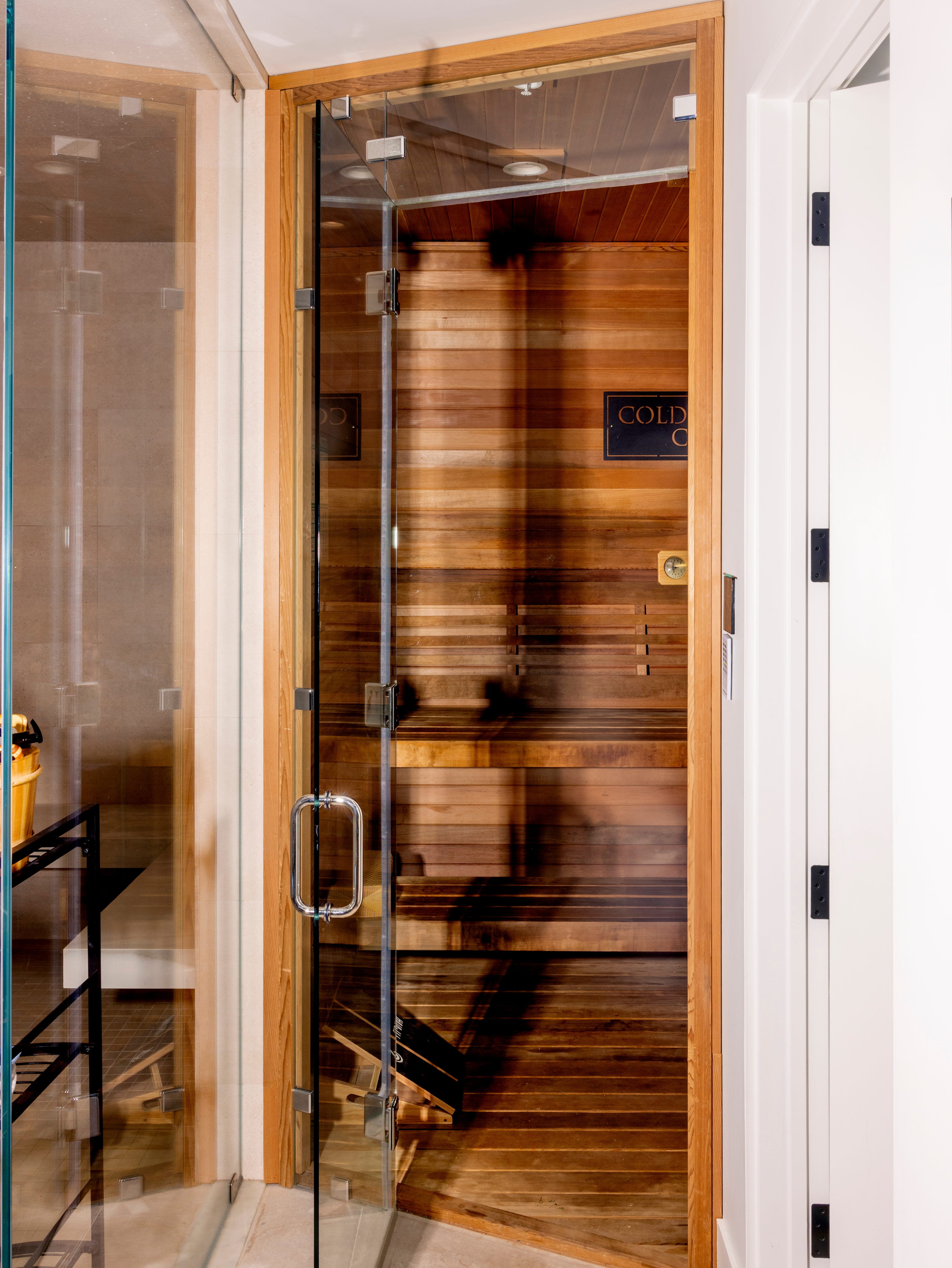 Sauna door