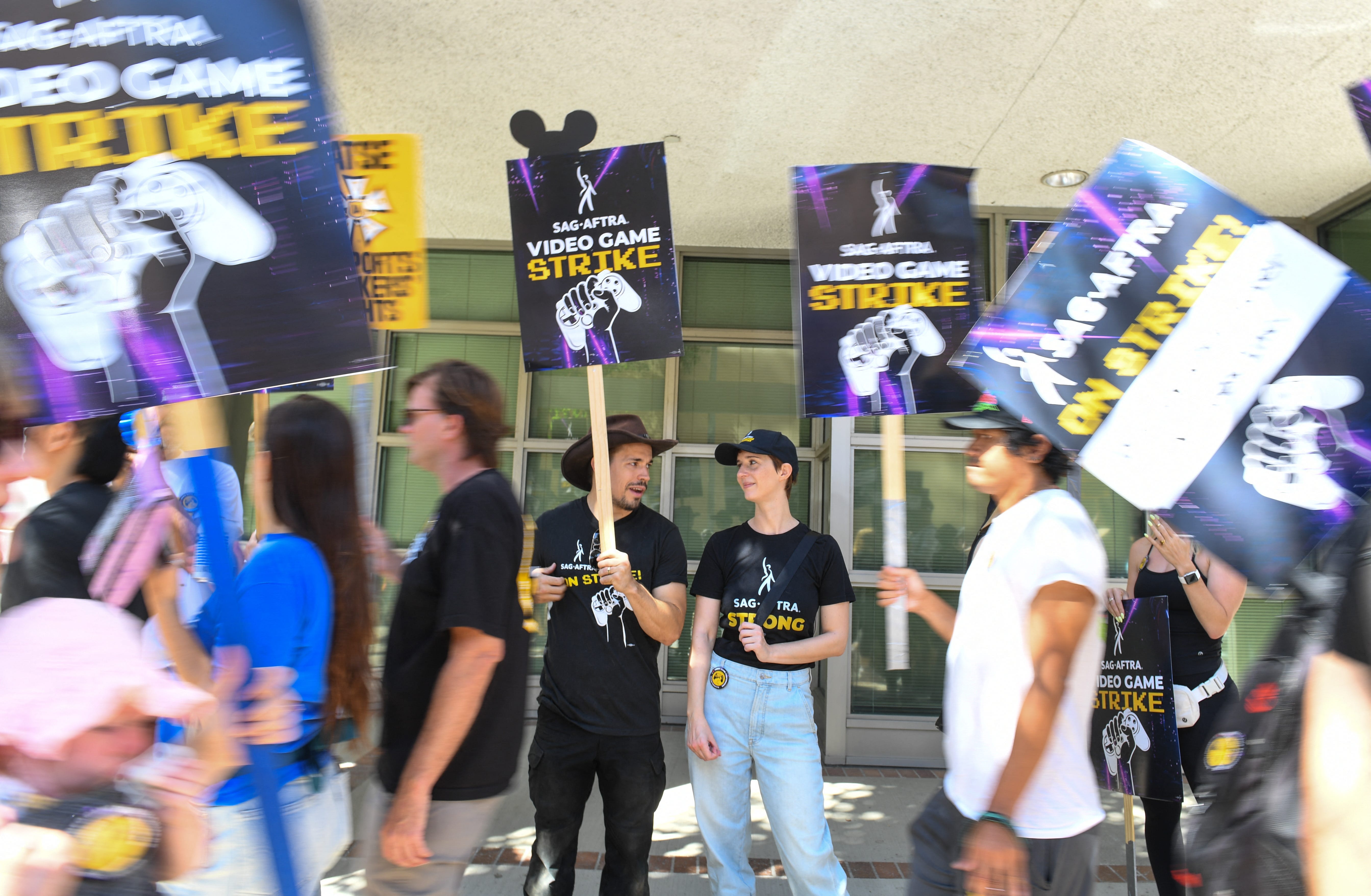 Use of AI was a factor in 2024's SAG-AFTRA video game workers' strike.