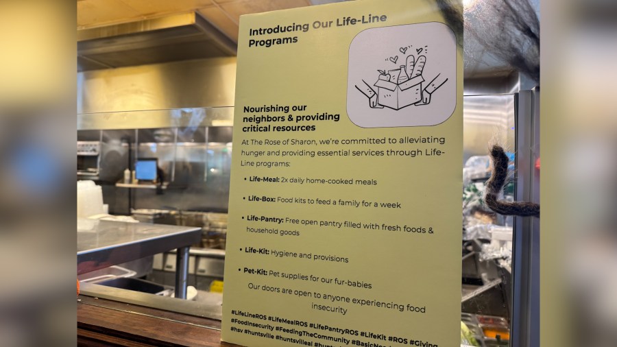 Huntsville diner holding food donation drive to support community