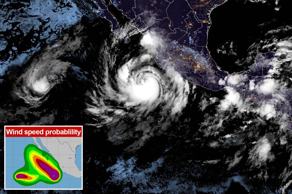 Hurricane Priscilla strengthens in the Pacific off southwestern Mexico