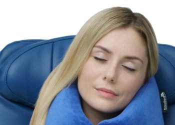 I Fly a Lot. This Neck Pillow Finally Let Me Sleep on Planes.