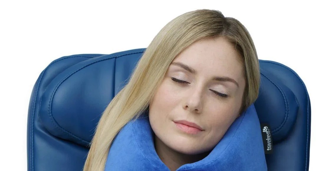 I Fly a Lot. This Neck Pillow Finally Let Me Sleep on Planes.