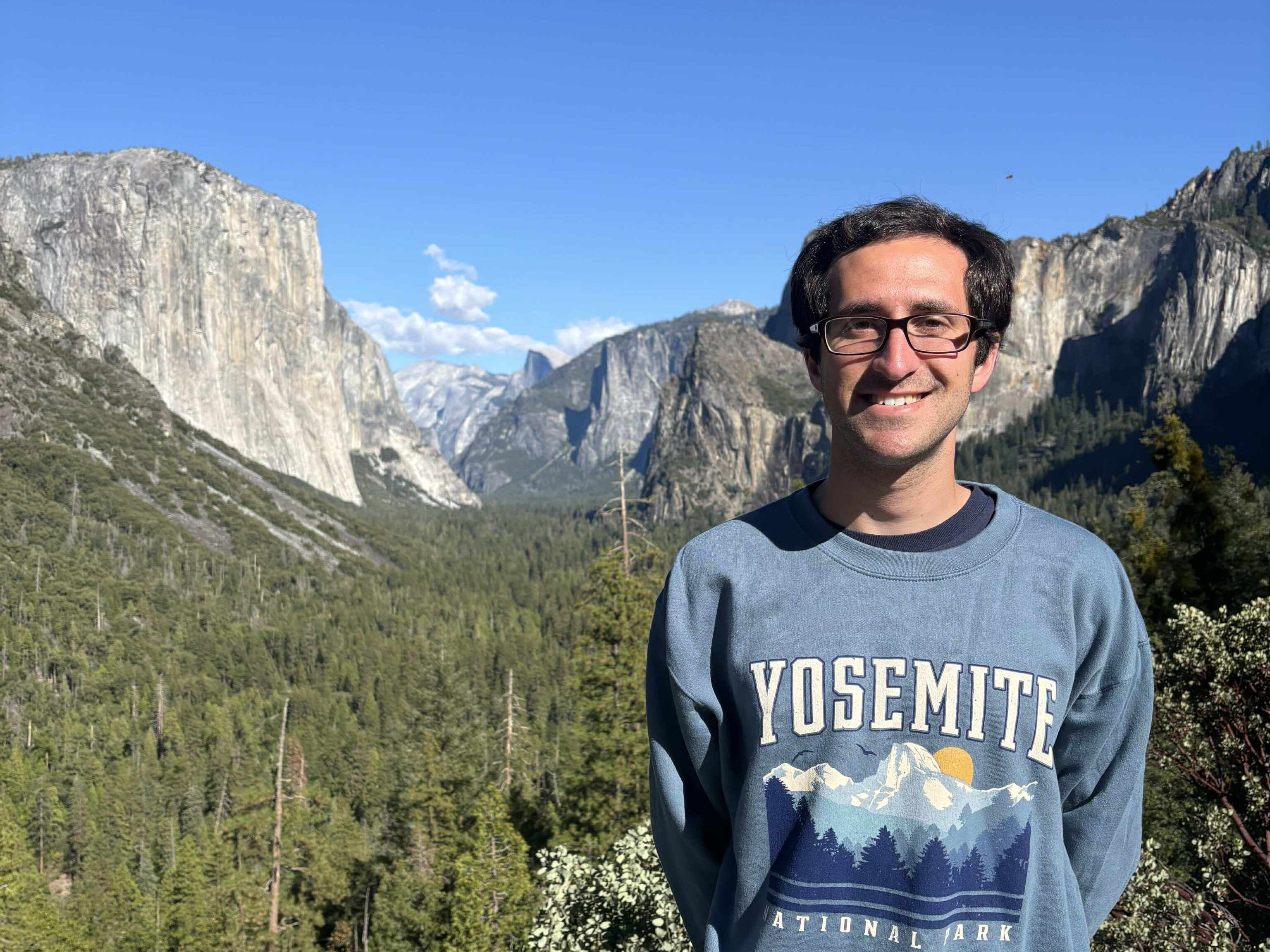Noah Sheidlower at Yosemite