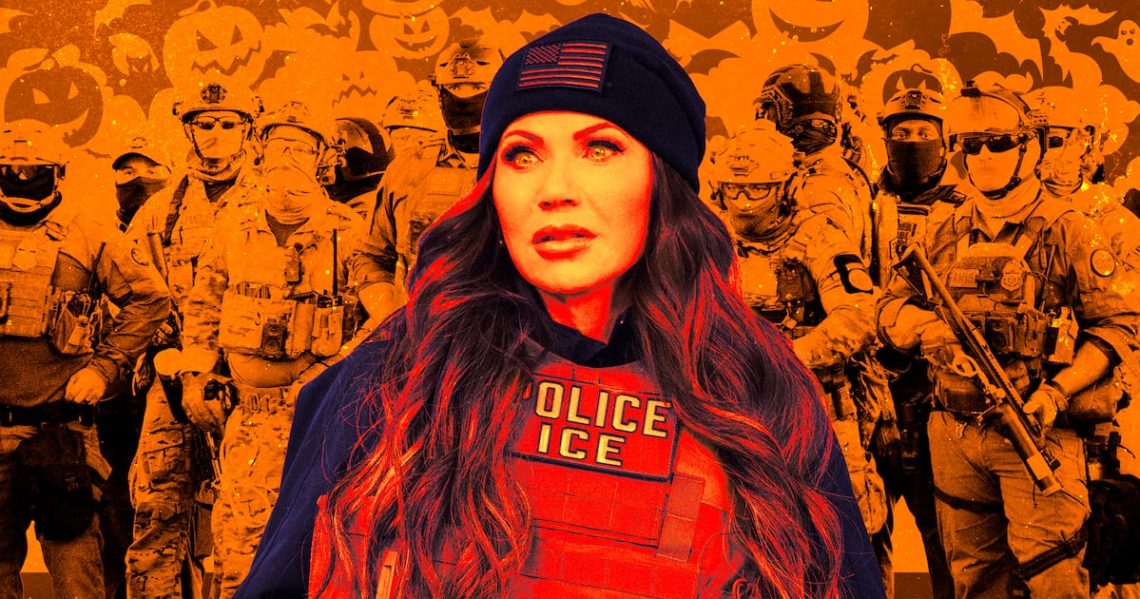 ICE Barbie Defiantly Vows to Keep Scaring Kids on Halloween