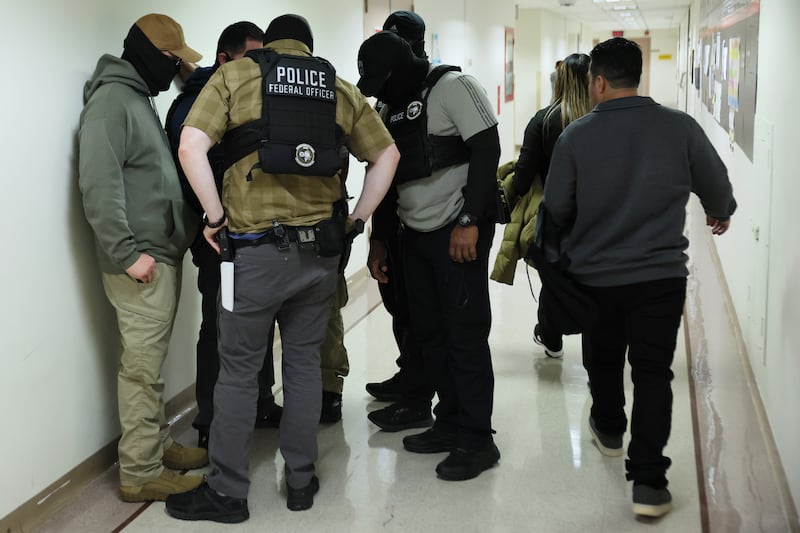 Federal agents on Tuesday carried out a joint ICE crackdown in New York's Chinatown neighborhood that officials say was