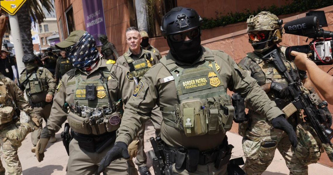 ICE officials replaced with Border Patrol, cementing hard tactics that originated in California