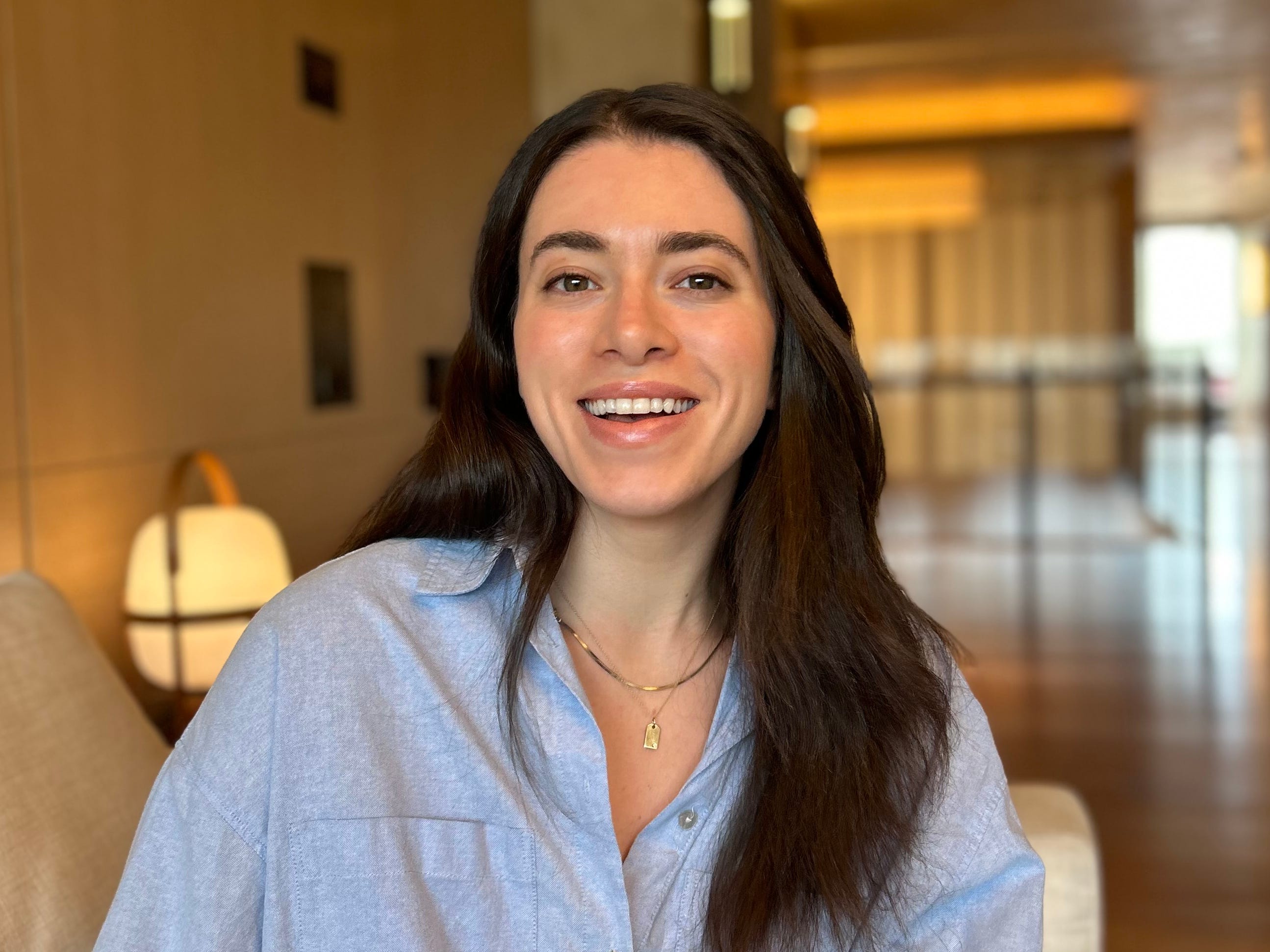 Gabriela Flax smiling into camera