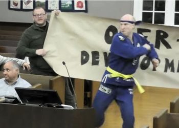 Independent NJ candidate’s martial arts theatrics shakes up township meeting